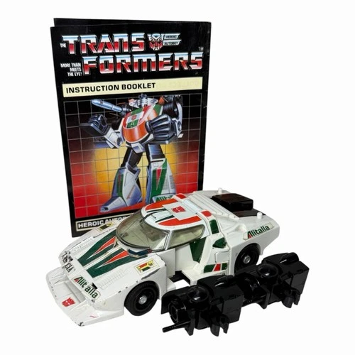 VINTAGE 1984 G1 TRANSFORMERS WHEELJACK Figure Read