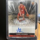 2025-26 Topps Chrome Yang Hansen Topps Autograph Issue Rookies Card RC Blazers🔥