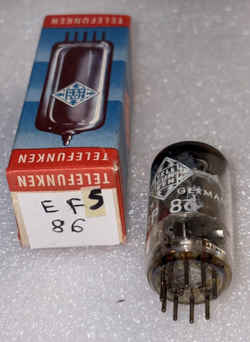 テレンフンケン Telefunken EF86 真空管　動作確認済み Telefunken Ef86 for sale - eBay