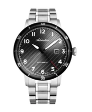 ADRIATICA Men Automatic Casual Watch Classic Dress Black Dial Waterproof Swiss 4