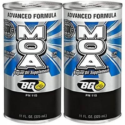 BG MOA Advance Formula Engine Oil Supplemant Motor Oil Additive PN 115 2 pack