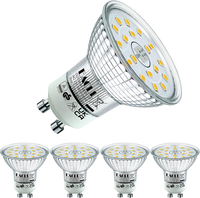 GU10 Led 4000K 4.9W Ersetzt 75W Halogen Leuchtmittel 4Er-Pack. Neutralweiss 585