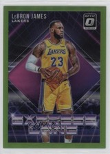 2018 Panini Donruss Optic Express Lane Lime Green Prizm /149 LeBron James 08uw