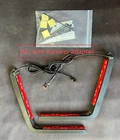 OS&D Advanblack Hyper LED Light w/ Sequential Red Turn Signal Saddlebags lights