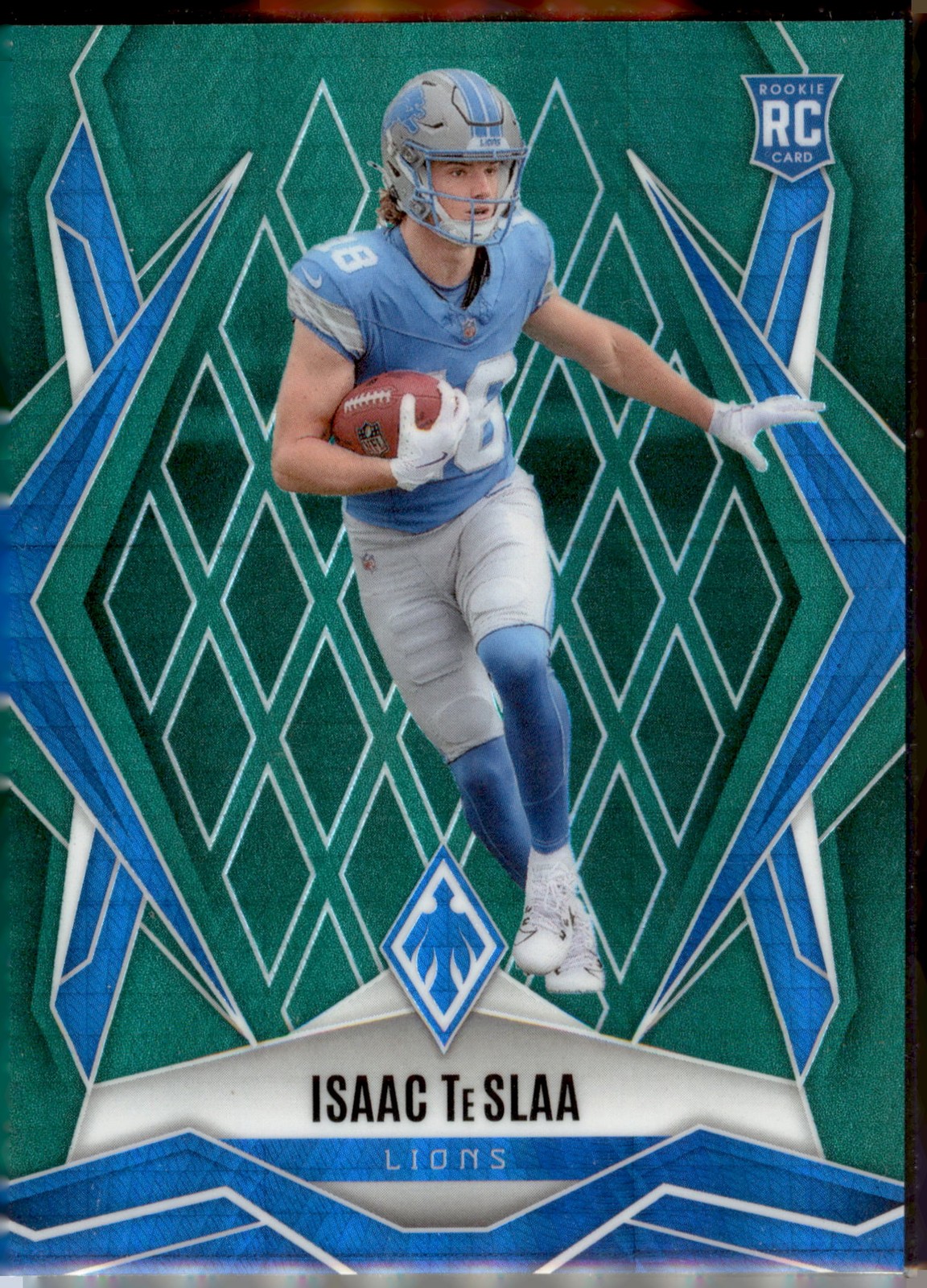 2025 Panini Phoenix #189 Isaac TeSlaa Green Hyper Prizm #/149