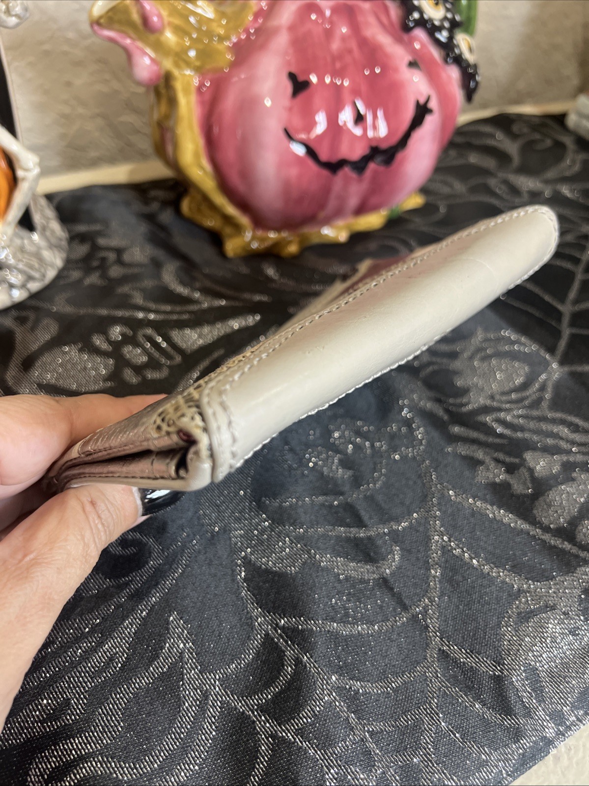 THE SAK Multi-Leather Suede Patchwork Wallet - image 4