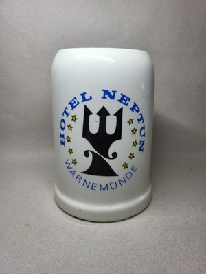 Hotel Neptun Warnemünde # Kahla # Krug 0,5 L # DDR Ostalgie # 70er 80er Vintage