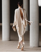 ZARA WOMAN FW25 SATIN EFFECT TUNIC ZW COLL.DRESS LIMITED EDITION 9253/789 SIZE L