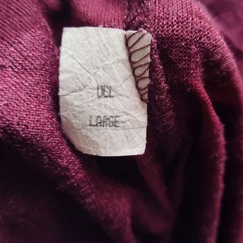 Vintage Limited Floral Velvet Shirt Burgundy Whimsigoth Top Small/Medium?** - Picture 7 of 9