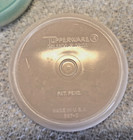 Vintage Tupperware Coaster Set of 6 Caddy Wagon Wheel 3" diameter — photo 4