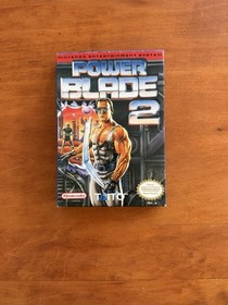 Power Blade 2 (Nintendo NES) Excellent Cond CIB Complete w/ Manual - Authentic