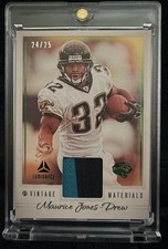 2023 Panini Luminance Vintage Materials Prime Green /25 Maurice Jones-Drew #VM-9