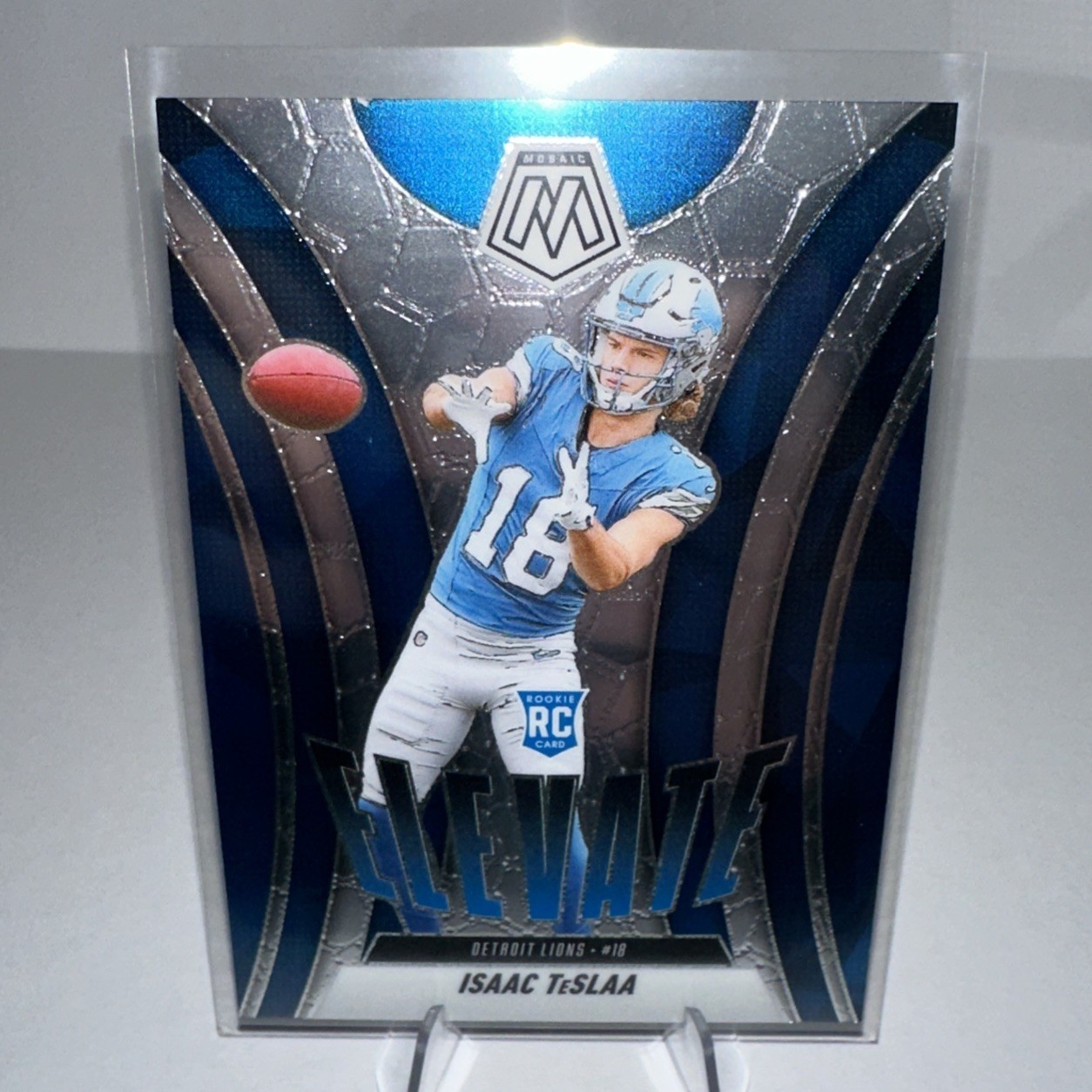 2025 Panini Mosaic - Elevate Isaac Teslaa #8 (RC)