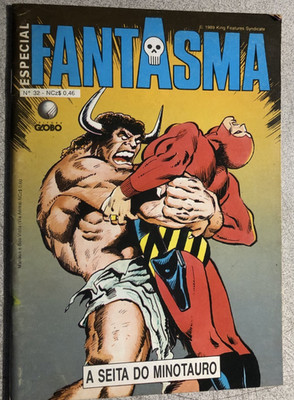 THE PHANTOM #32 (1983 Brazil) Portuguese language smaller comic book FINE