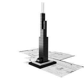 LEGO Architecture Willis Tower 21000 | New Sealed Set | Chicago Retired