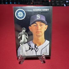 2023 Chrome Platinum Anniversary Base #348 George Kirby  - Seattle Mariners C230