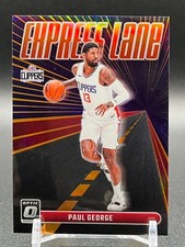2023 Donruss Optic Paul George # 15 Express Lane Orange Prizm 27/39