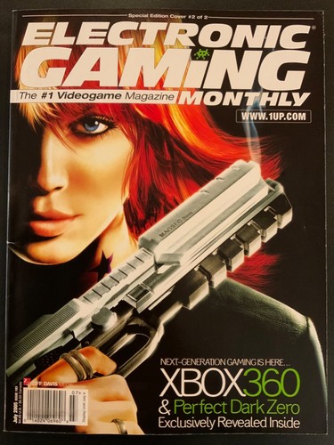 Electronic Gaming Monthly Magazine EGM #193 XBox 360 Perfect Dark Zero