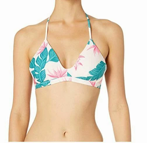 85 Hurley Women s Pink Quick Dry Hanoi Surf Bikini Top Swimwear Size X Small