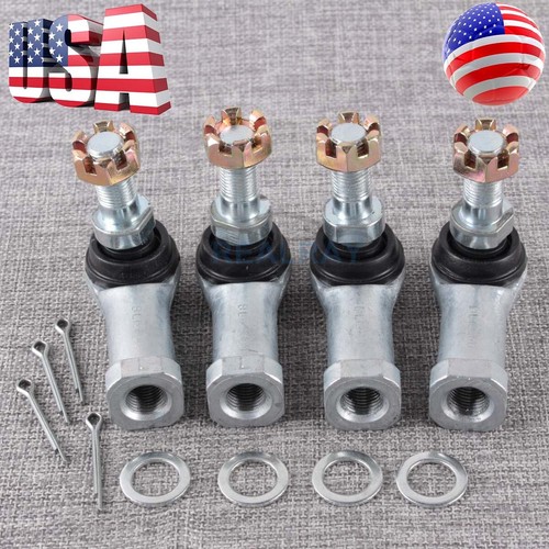2 Sets of Tie Rod End Kit for Honda Rancher 420 TRX420FM 4x4 20072017