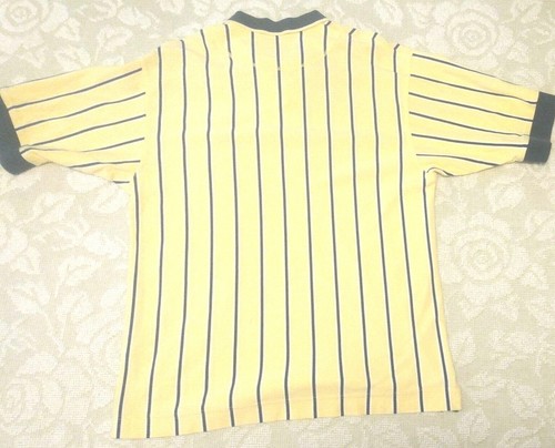 Camisa polo amarillo con rayas Cutter & Buck Longaberger para club de golf - Imagen 7 de 7