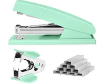 Stapler 25 Sheet Capacity with 1000 Staples and Staple Remover - Staplers for De