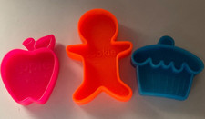 Mattel Tough Stuff Shopping Cart Replacement Food Apple Cupcake Cookie 1972