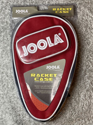 Joola USA Ping Pong Table Tennis Racket Paddle Case with Ball Pocket NIP
