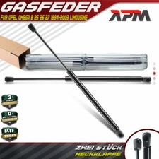 2x Gasfeder Heckklappe Dämpfer 439mm 370N für Opel Omega B V94 Limousine 94-03