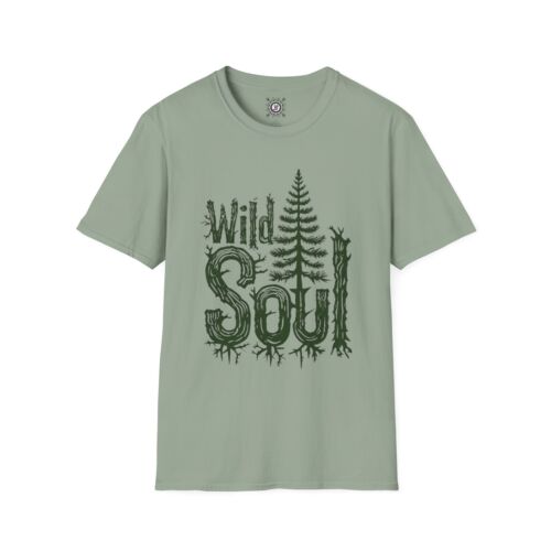 Wild Soul T-Shirt, Nature Lover Gift, Camping Tee, Hiking Tee, Outdoors Tee - Picture 17 of 41