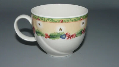 Seltmann Weiden fine Cream Porzelain Orlando Winterstimmung Weihnacht Tasse 8 cm - Bild 1 von 2