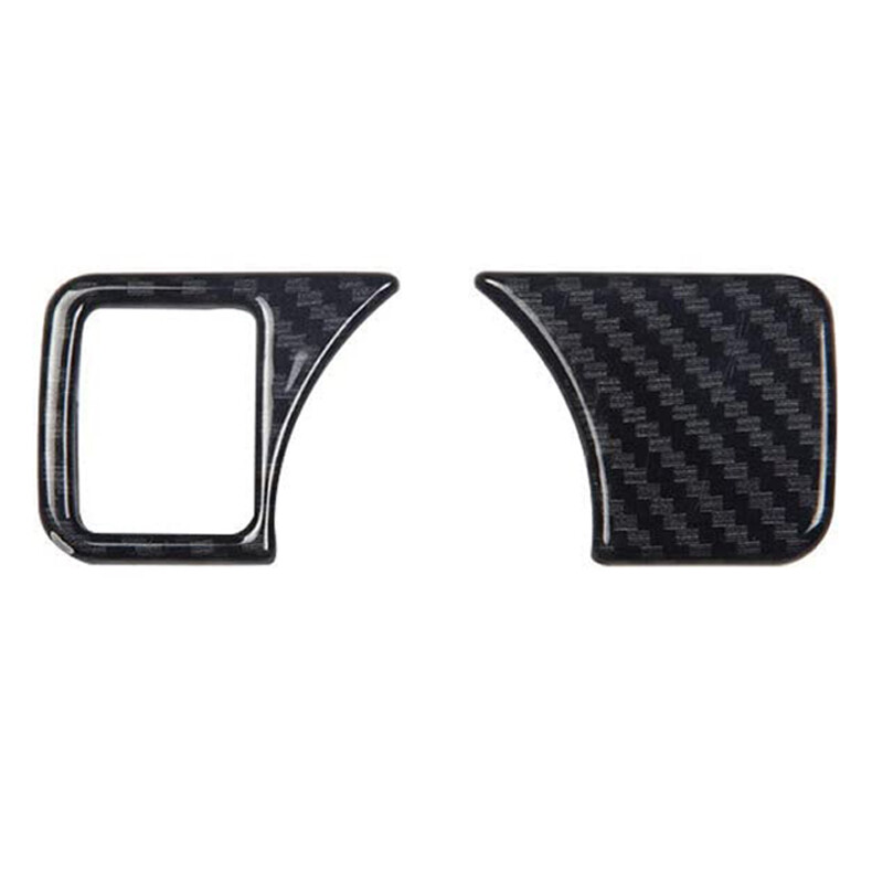 Carbon Fiber  light lamp Switch Cover Sticker, Auto Parts Interior,for 8613