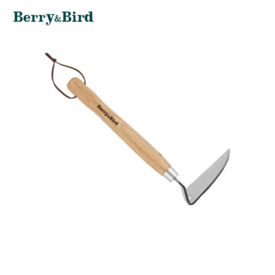 Berry&Bird Gardening Sickle Hoe Japanese Weeder-Scraper-Hoe for Weeding Digging