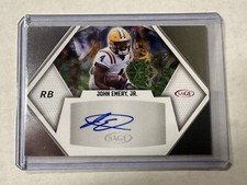 John Emery Jr.  RC 2023 SAGE HIT Autographs #AJE LSU RB