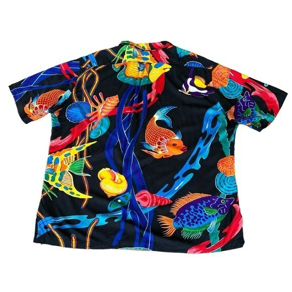 Vintage Polo Ralph Lauren Caldwell Koi Fish Button Down Vintage Polo Ralph Lauren Caldwell Koi Fish Button Down