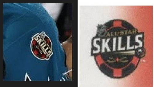 2022 NHL ALL STAR GAME SKILLS PATCH LAS VEGAS GOLDEN KNIGHTS PLAYER JERSEY STYLE - 第 5/6 張圖片