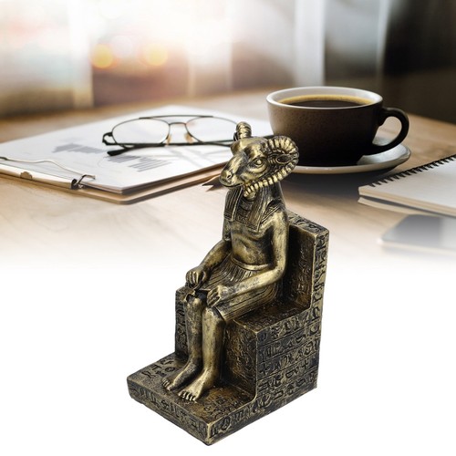 Egyptian Gods Figurine Resin Egyptian Sheep Statue For Home(Gold (SCS-V077-A1)) - Picture 11 of 24
