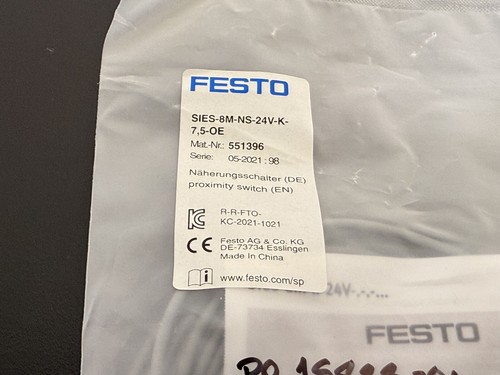 FESTO SIES-8M-NS-24V-K-7,5-0E Proximity Switch - Picture 2 of 3