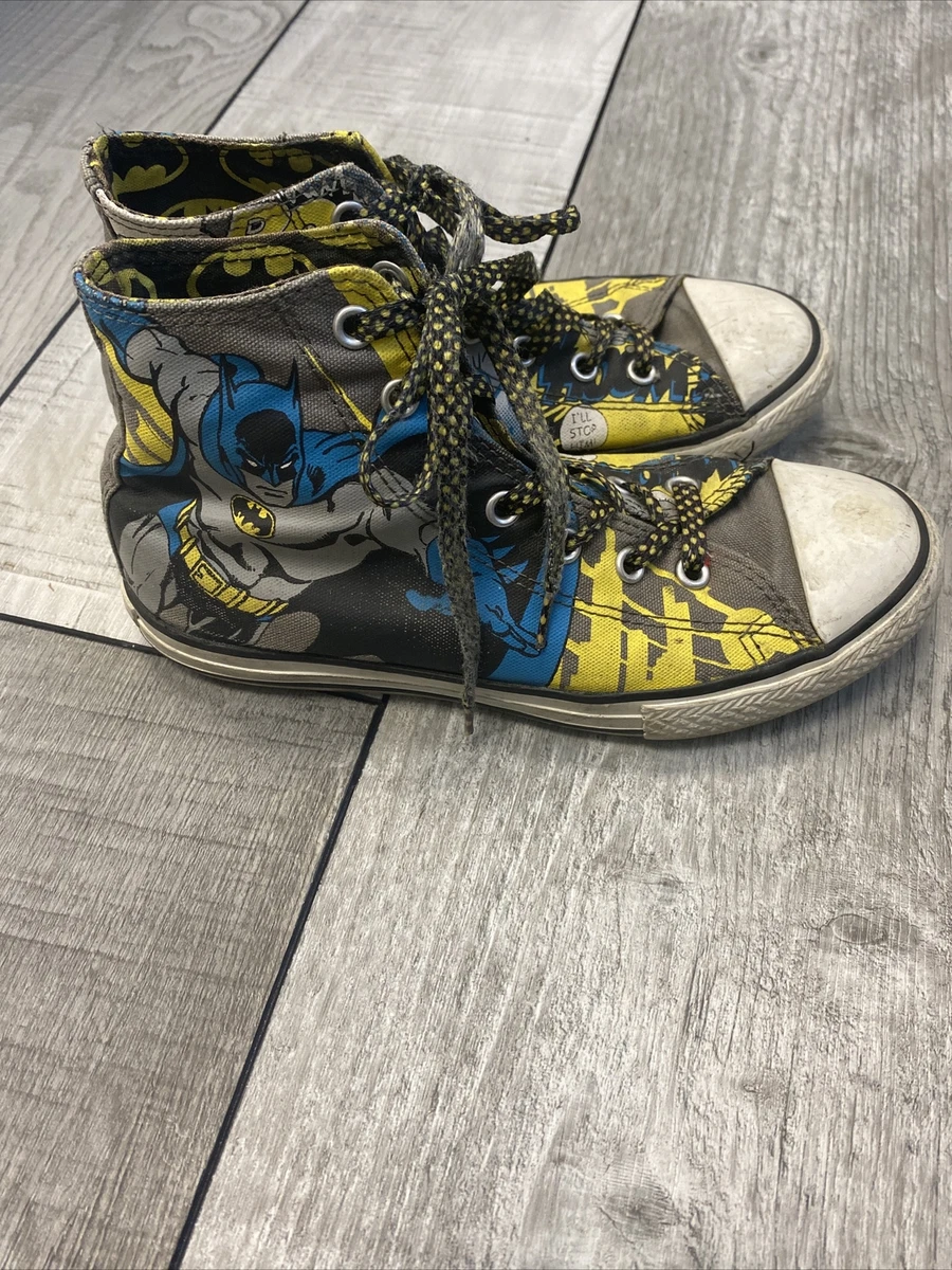 Converse All Star DC Comics Batman The Dark Night Youth Big Kids