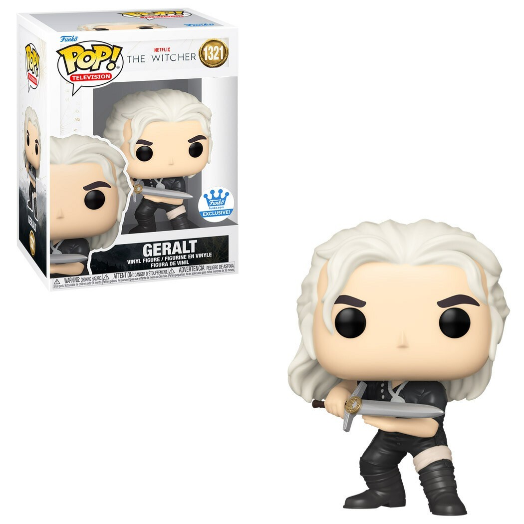 The Witcher Geralt #1321 Funko Pop! Shop Exclusive Vinyl Figure | eBay