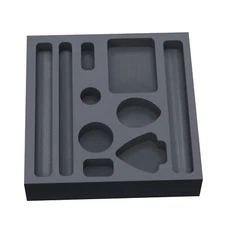 10 in 1 Graphite Casting Ingot Mold Combo Mould for Casting Refining Scrap Metal