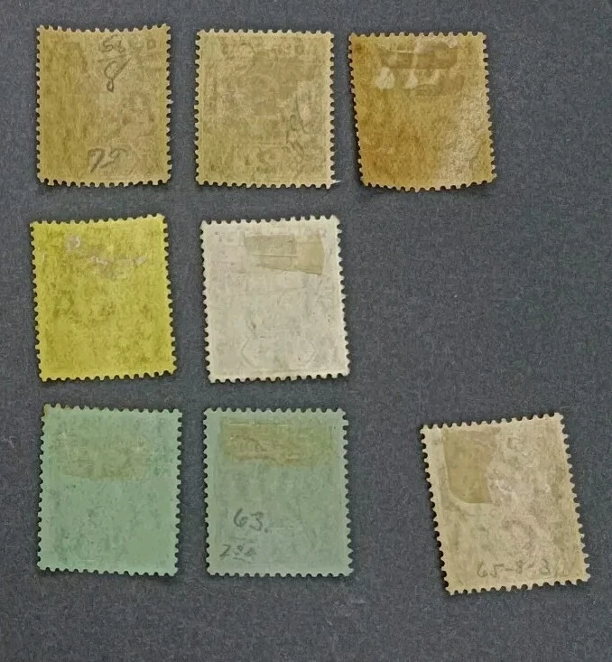 GOLD COAST 1907 0.5d to 2s SG 59 / 66 Sc56 58 - 63 66 MH Some gum toned - Image 2 of 2