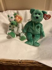 Ty Beanie Dublin And Clover Irish Bears