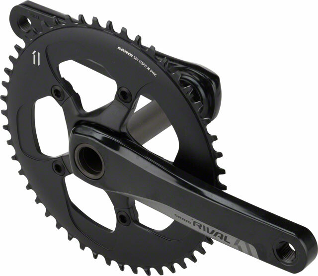 SRAM Rival 1 Crankset - 172.5mm 10/11-Speed 50t 110 BCD GXP