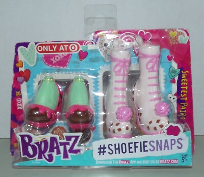 Bratz #Shoefie Snaps Sweetest Pair - 2 Pair Shoes Exclusive Only At Target NEW