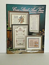 2005 Stoney Creek Collection Book 358 CROSS STITCH AND VERSE P. Tanksley