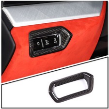 Real Carbon Fiber Headlight Switch Trim Fit Für Lamborghini URUS 2018-2021