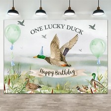 Lofaris 7x5ft Happy 1st Birthday Backdrop Child's First Birthday Background O...