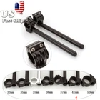CNC Motorcycle 30-55mm Regular Rise CNC Clip Ons Handlebar +1"  Raised Bars Set