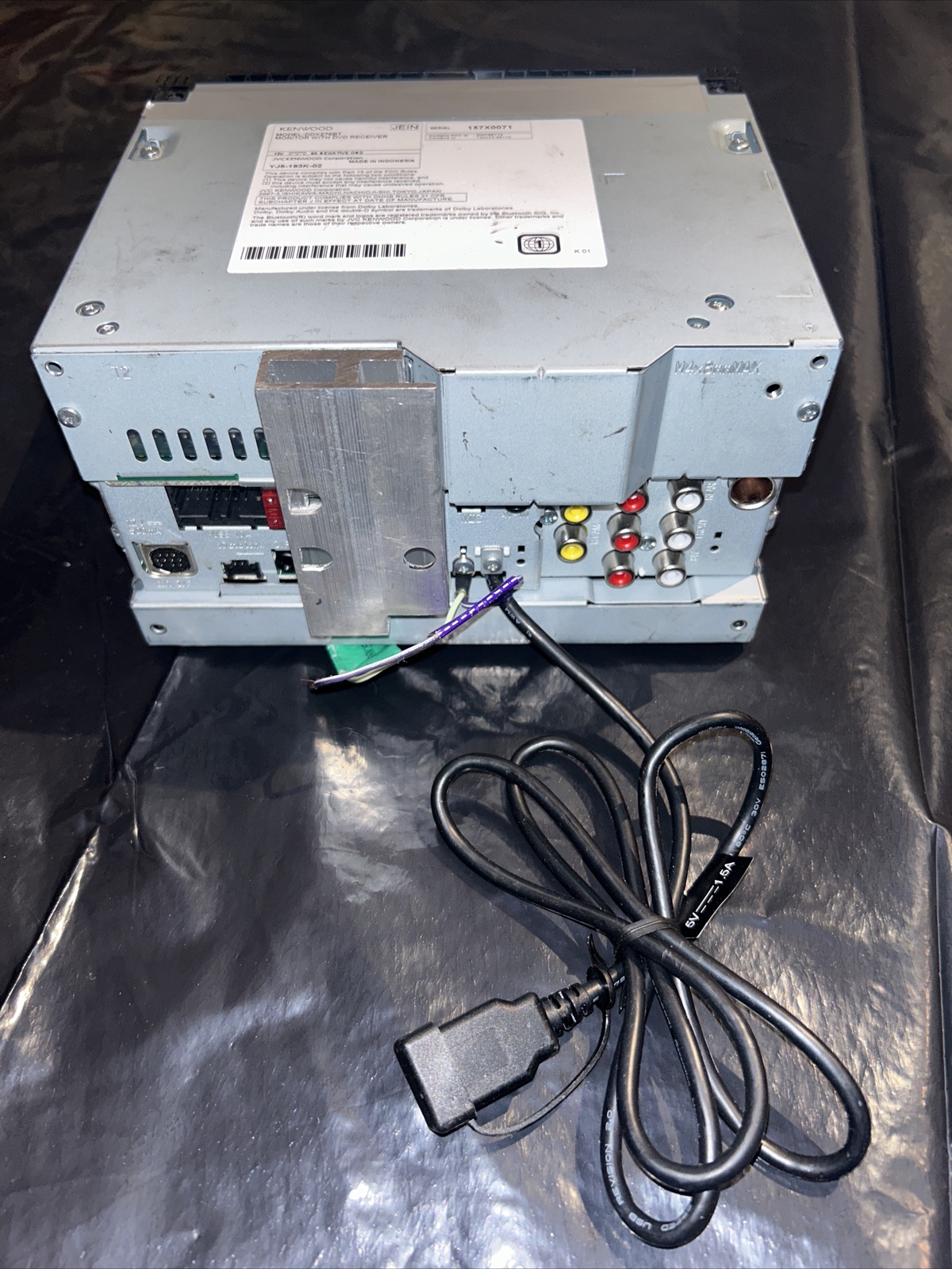 Kenwood DDX276BT SiriusXM Ready Bluetooth InDash DVD/CD/AM/FM Car